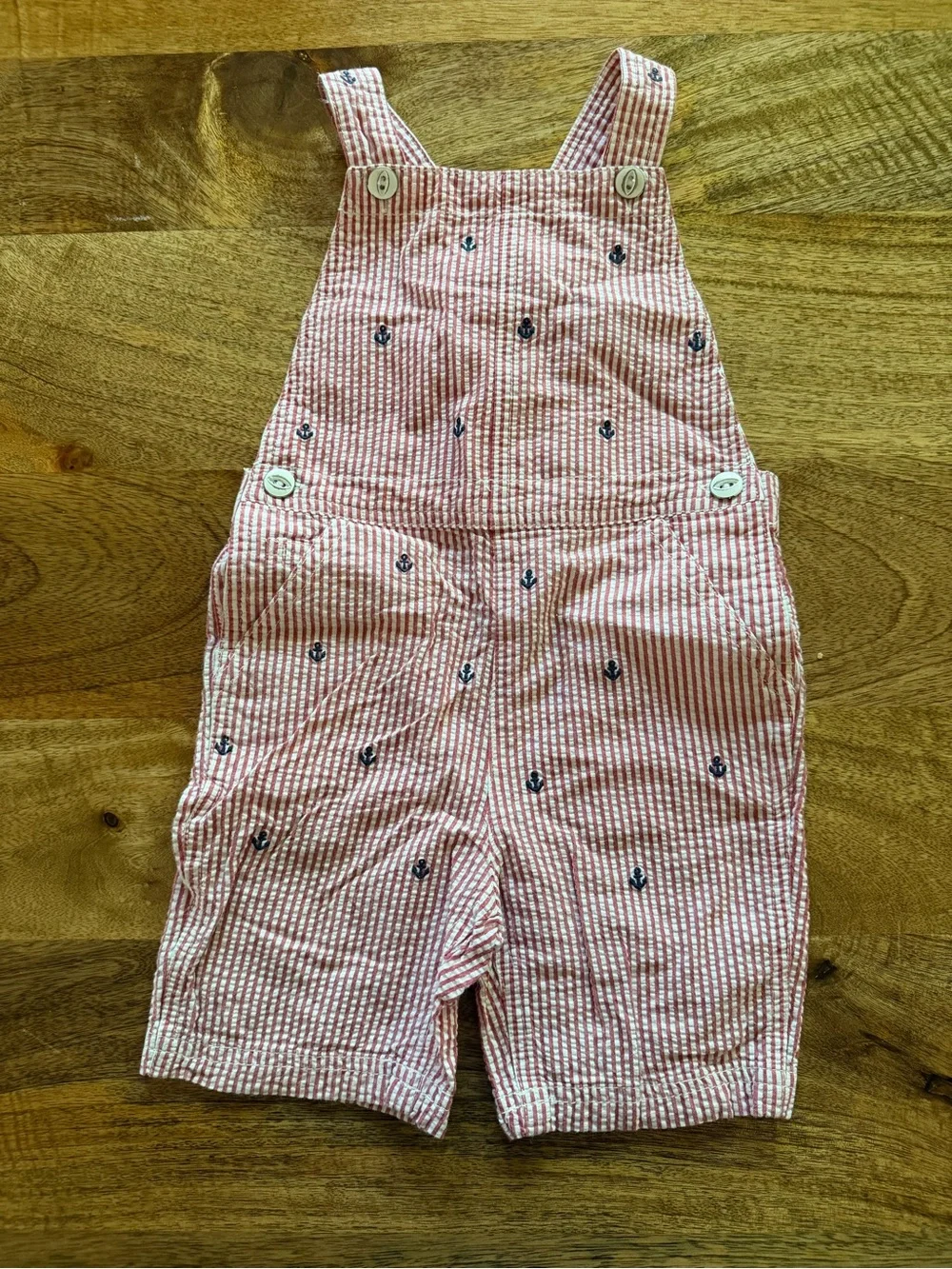 Ralph Lauren Seersucker Overalls